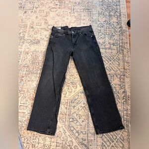 GAP Charcoal Mid Rise Jeans